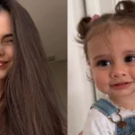 Amanda Kimberlly encanta ao mostrar momento matinal de Helena, filha de Neymar