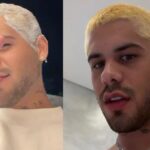 Zé Felipe tenta adotar cabelo nevado, mas primeira etapa da mudança não sai como esperado